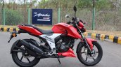 2018 TVS Apache RTR 160 4V First ride review right side