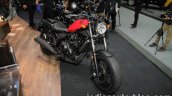 Honda Rebel 500 red front three quarter at Thai Motor Expo