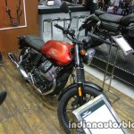 Moto Guzzi V7 II Stone front three quarter at Thai Motor Expo
