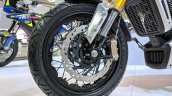 TVS Zeppelin Concept front wheel at 2018 Auto Expo