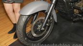 UM Renegade Commando front disc brake at Auto Expo 2016